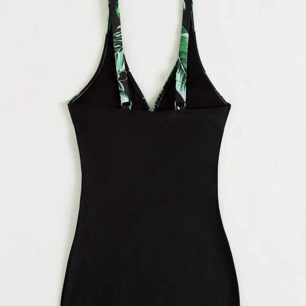 Wholesale Leaf Printed Boxers One Piece Polyester Swimwear